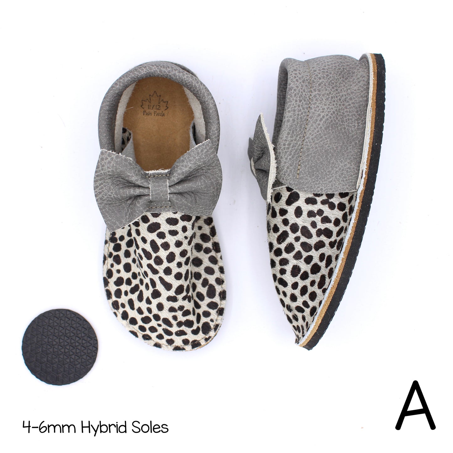 Hair Hide Mocs - TODDLER - Size 11/12 (4-6mm Sole)