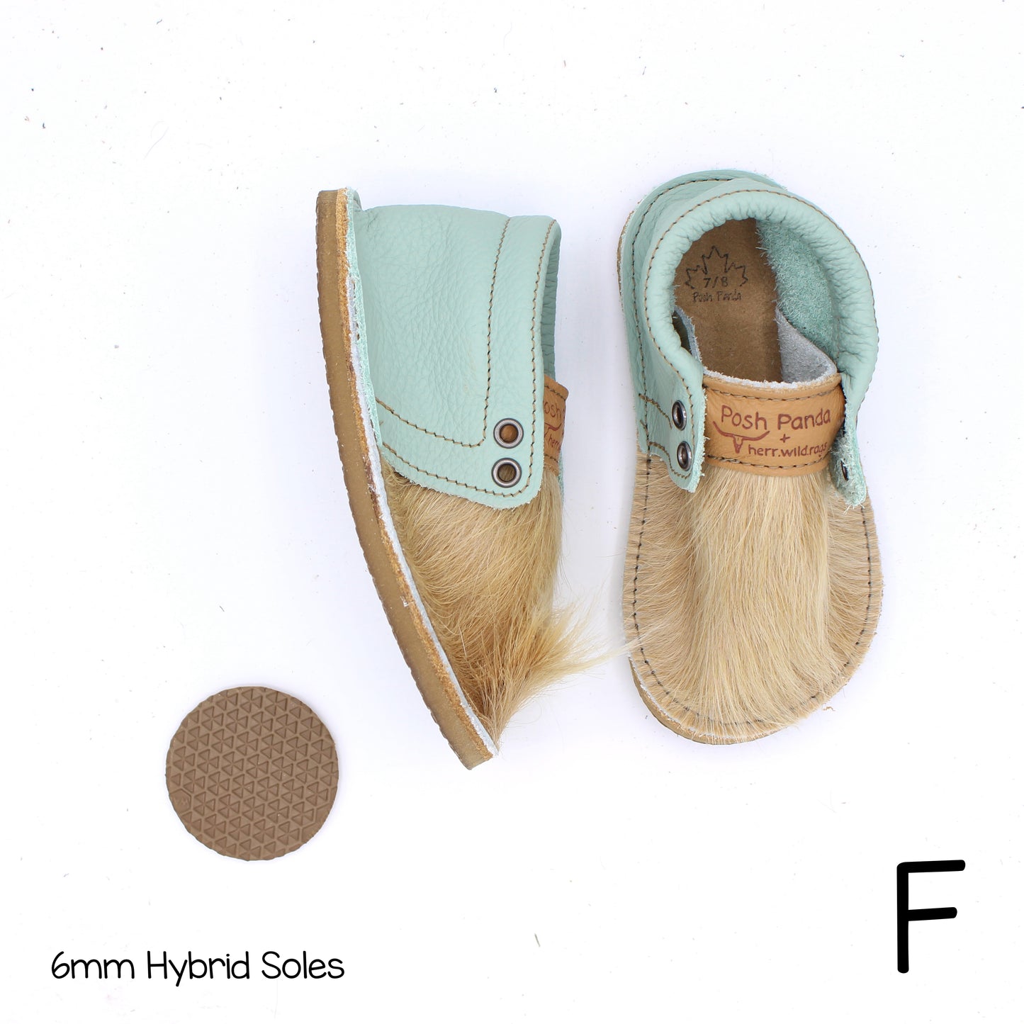 Hair Hide Mocs - TODDLER - Size 7/8 (4-6mm Sole)